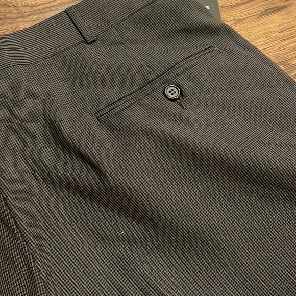 NWT Slates Original Fit wool blend pattern Slacks size W38 L34 - Picture 9 of 9